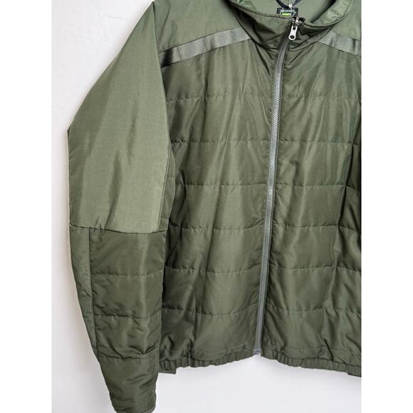 Made for Heros The Force Green Tactical Full Zipper Puffer Jacket  Size XL - Picture 7 of 7